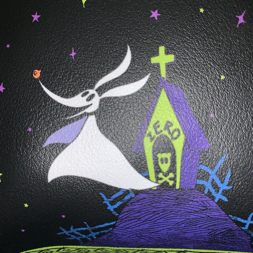 Loungefly Nightmare Before Christmas Jack & Sally Mini Backpack & Coin Purse - Picture 11 of 14